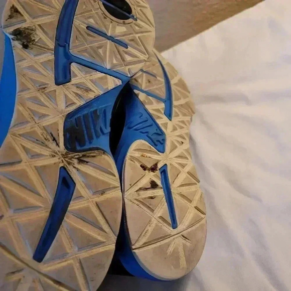 Nike lunarlon running shoes Black Blues Men's Size 11 Missing One Shoe L… - Picture 7 of 9